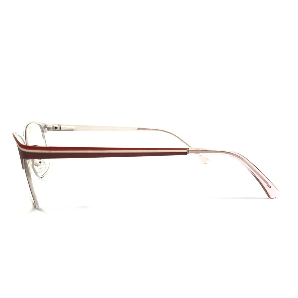 Takumi Eyeglasses Frames TK1207 30 Pink Red with Polarized Clip Ons 53-16-135